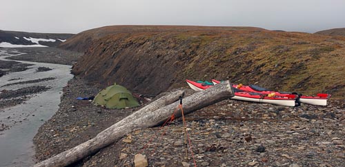 Helsport Svalbard telt med påmontert skorstein